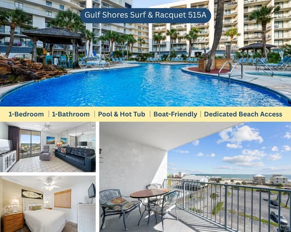 Gulf Shores Surf & Racquet 515A - Image 1