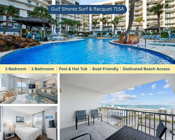 Gulf Shores Surf & Racquet 715A - Image 1