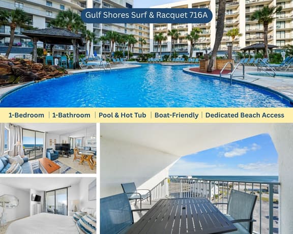 Gulf Shores Surf & Racquet 716A - Image 1